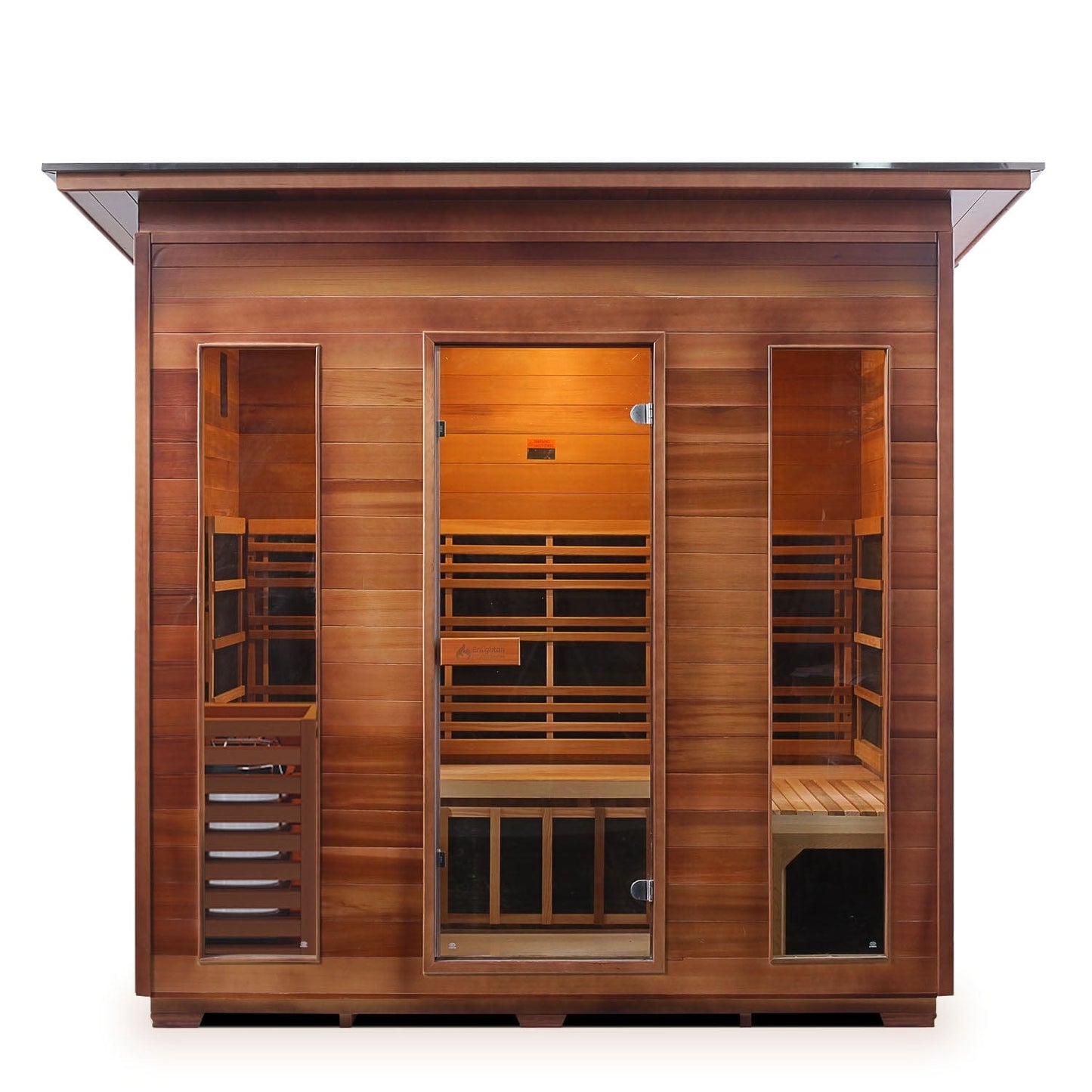 Enlighten Sauna Hybrid Sauna Enlighten Sauna - Diamond 5 Hybrid Indoor or Outdoor Sauna