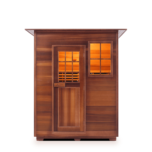 Enlighten Sauna Hybrid Sauna Enlighten Sauna - Sapphire 3 Hybrid Indoor or Outdoor Sauna