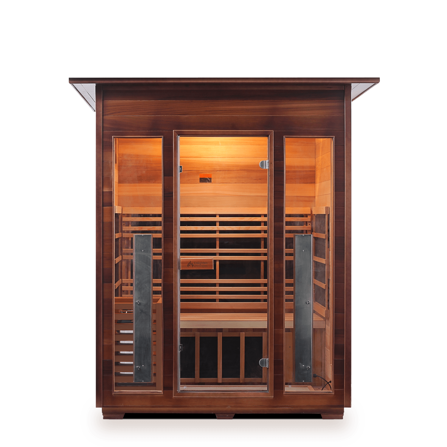 Enlighten Sauna Hybrid Sauna Indoor Enlighten Sauna - Diamond 3 Hybrid Indoor or Outdoor Sauna