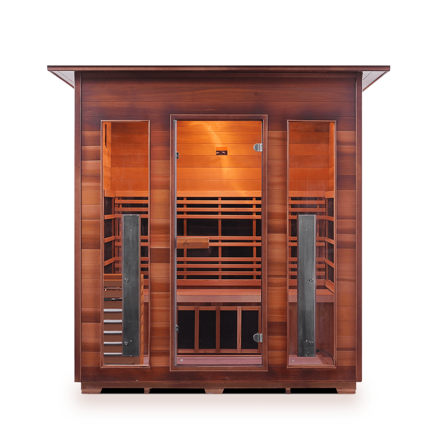 Enlighten Sauna Hybrid Sauna Indoor Enlighten Sauna - Diamond 4 Hybrid Indoor or Outdoor Sauna