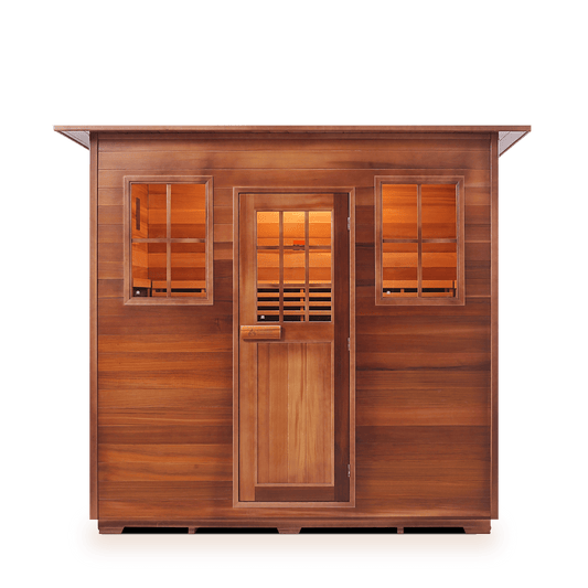 Enlighten Sauna Hybrid Sauna Indoor Enlighten Sauna - Sapphire 5 Hybrid Indoor or Outdoor Sauna