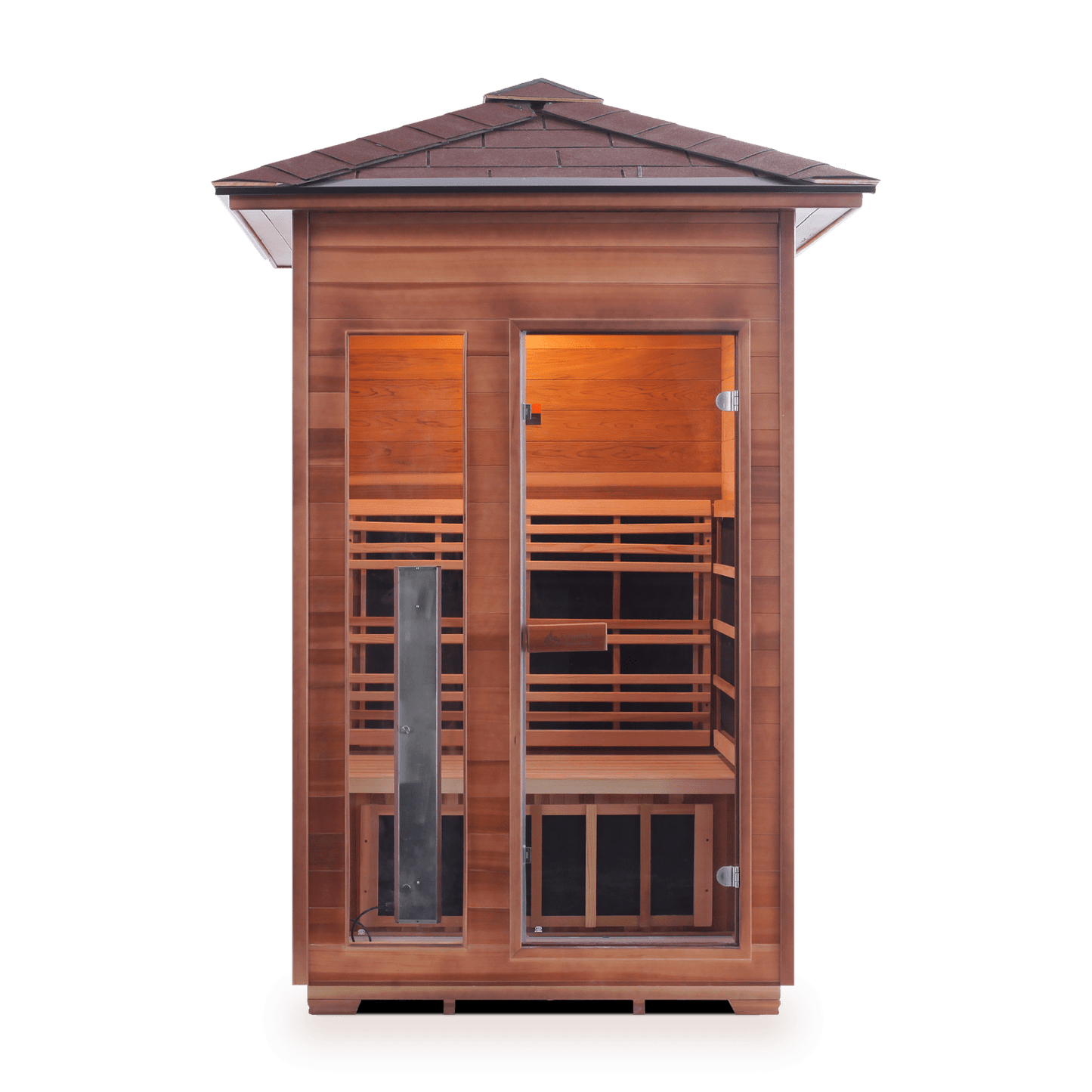 Enlighten Sauna Infrared Sauna Enlighten Sauna - RUSTIC 2 Full Spectrum Infrared Indoor or Outdoor Sauna