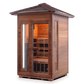 Enlighten Sauna Infrared Sauna Enlighten Sauna - RUSTIC 2 Full Spectrum Infrared Indoor or Outdoor Sauna
