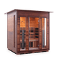 Enlighten Sauna Infrared Sauna Enlighten Sauna - RUSTIC 4 Full Spectrum Infrared Indoor/Outdoor/Corner Sauna