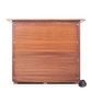 Enlighten Sauna Infrared Sauna Enlighten Sauna - RUSTIC 5 Full Spectrum Infrared Indoor or Outdoor Sauna