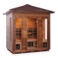 Enlighten Sauna Infrared Sauna Enlighten Sauna - RUSTIC 5 Full Spectrum Infrared Indoor or Outdoor Sauna