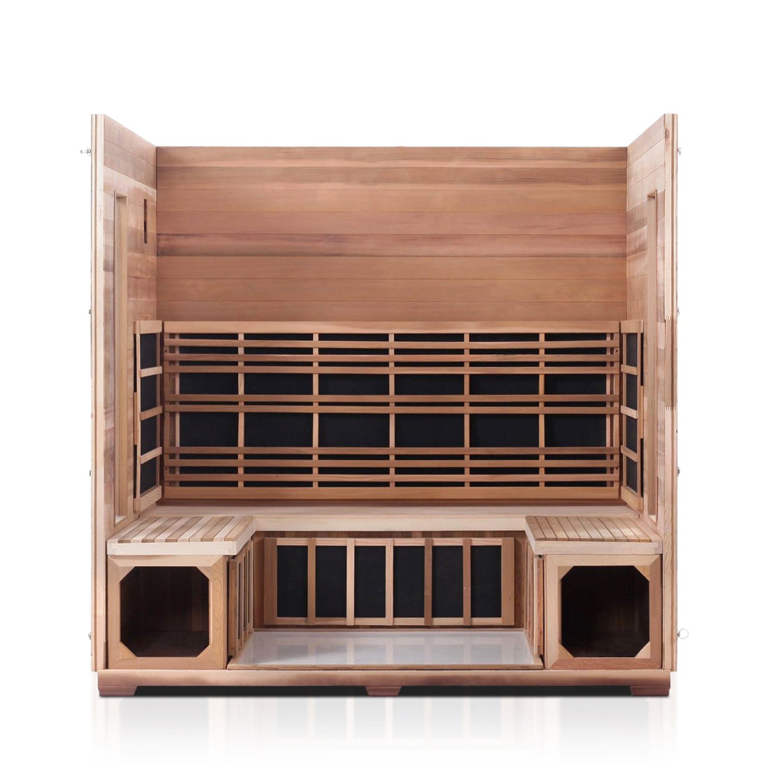 Enlighten Sauna Infrared Sauna Enlighten Sauna - RUSTIC 5 Full Spectrum Infrared Indoor or Outdoor Sauna