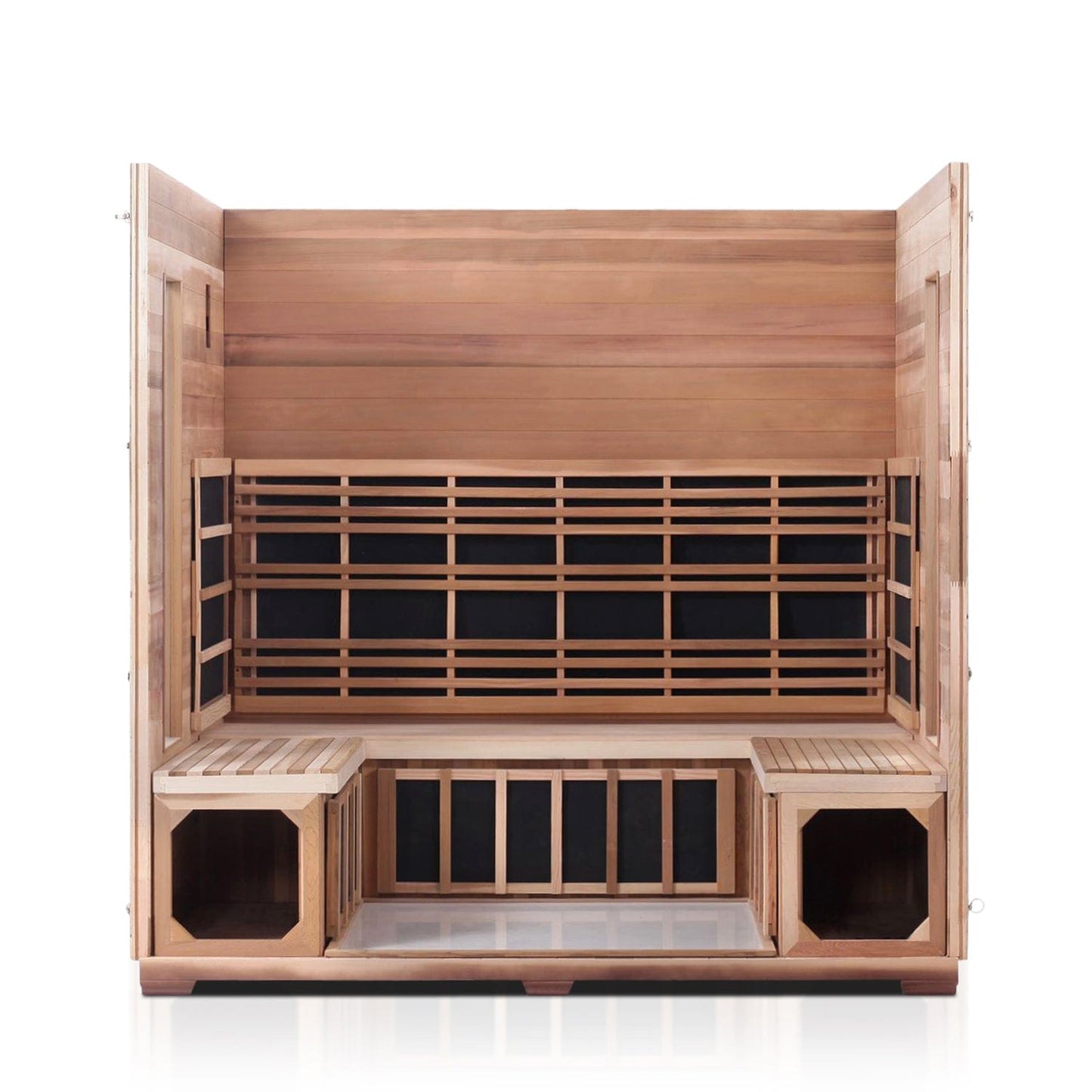 Enlighten Sauna Infrared Sauna Enlighten Sauna - RUSTIC 5 Full Spectrum Infrared Indoor or Outdoor Sauna