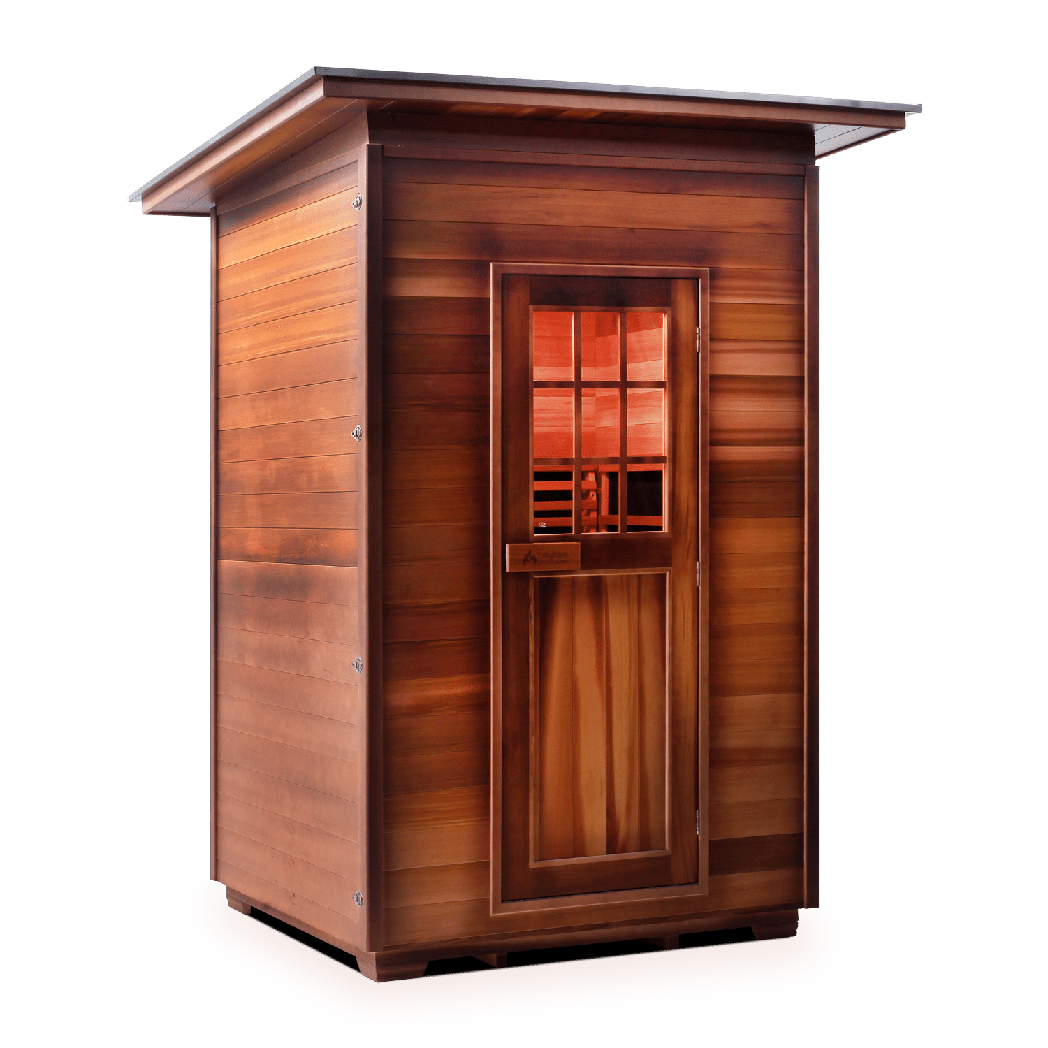 Enlighten Sauna Infrared Sauna Enlighten Sauna - SIERRA 2 Full Spectrum Infrared Indoor or Outdoor Sauna