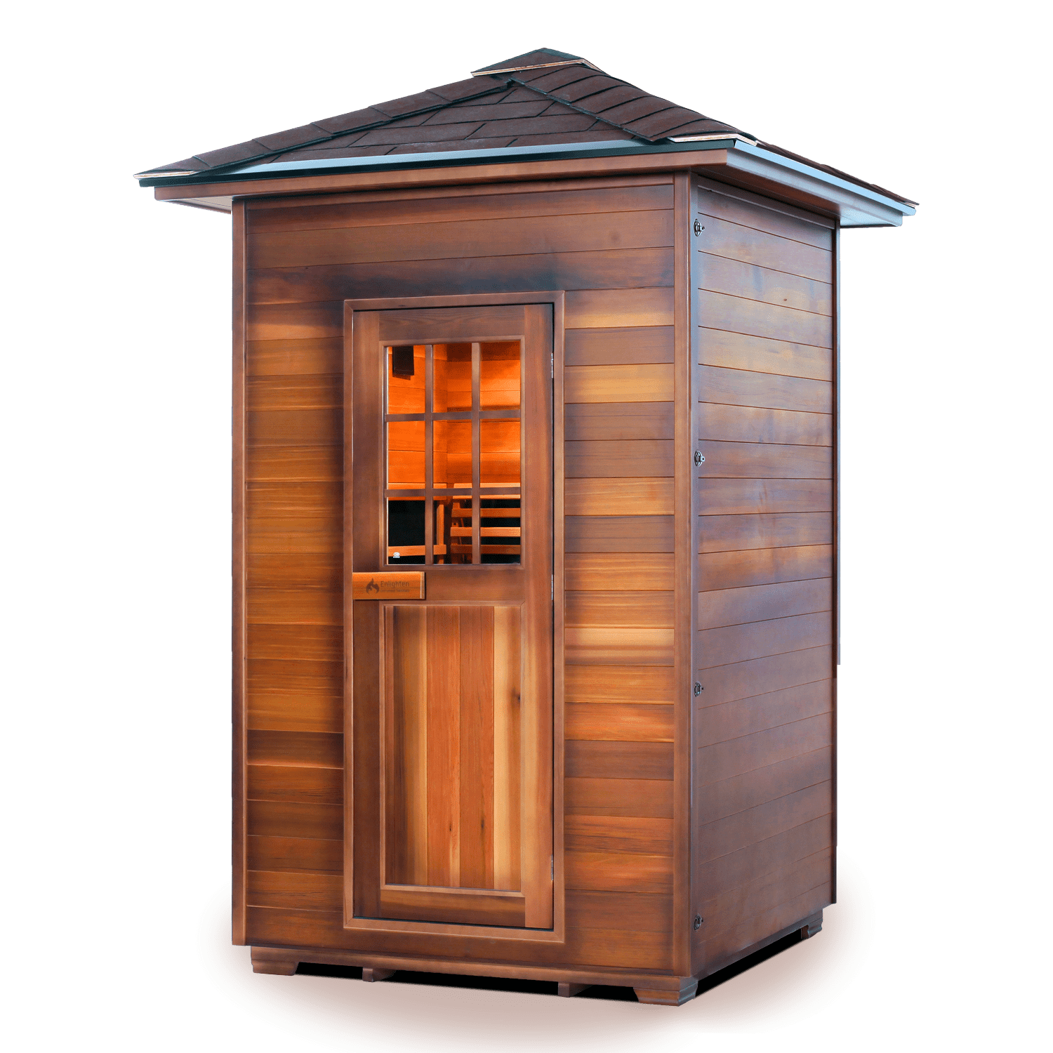 Enlighten Sauna Infrared Sauna Enlighten Sauna - SIERRA 2 Full Spectrum Infrared Indoor or Outdoor Sauna