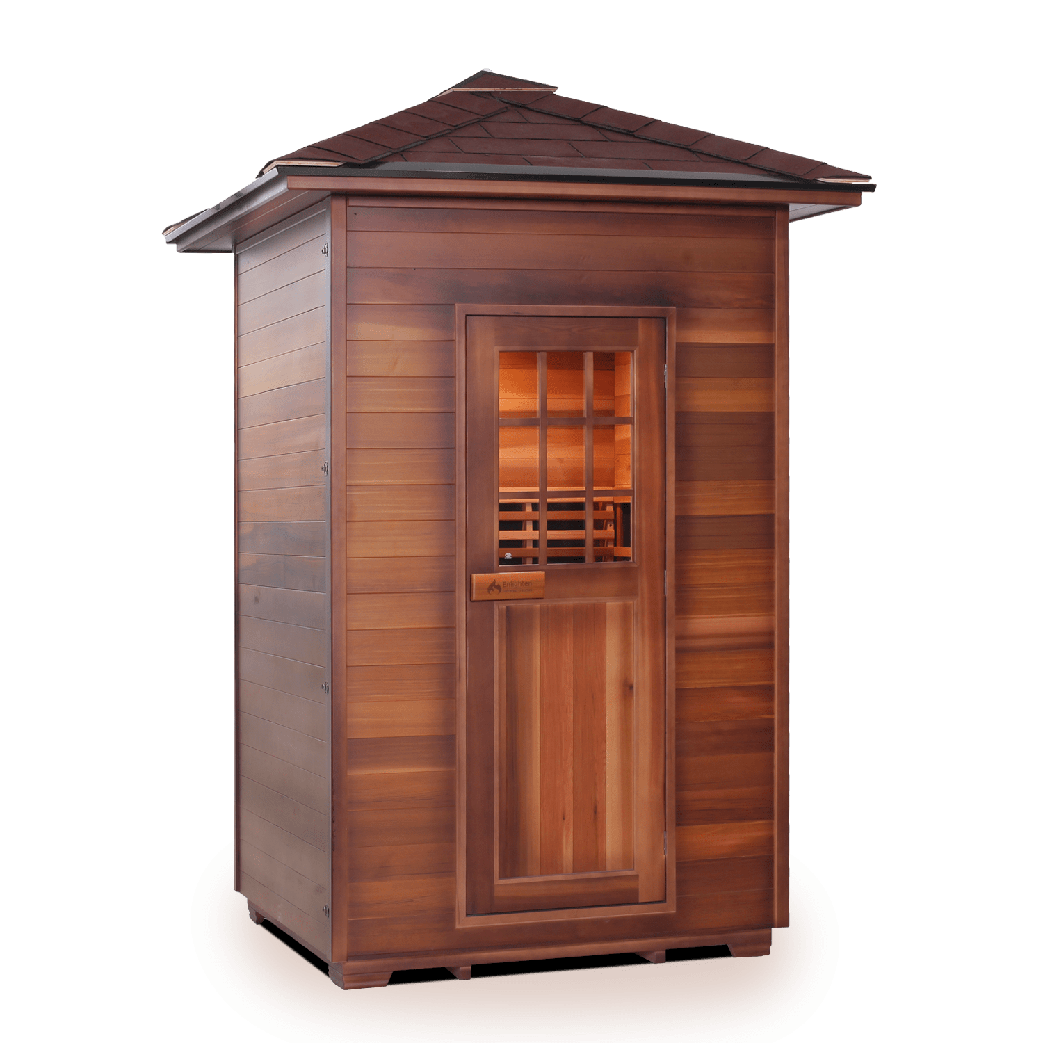 Enlighten Sauna Infrared Sauna Enlighten Sauna - SIERRA 2 Full Spectrum Infrared Indoor or Outdoor Sauna