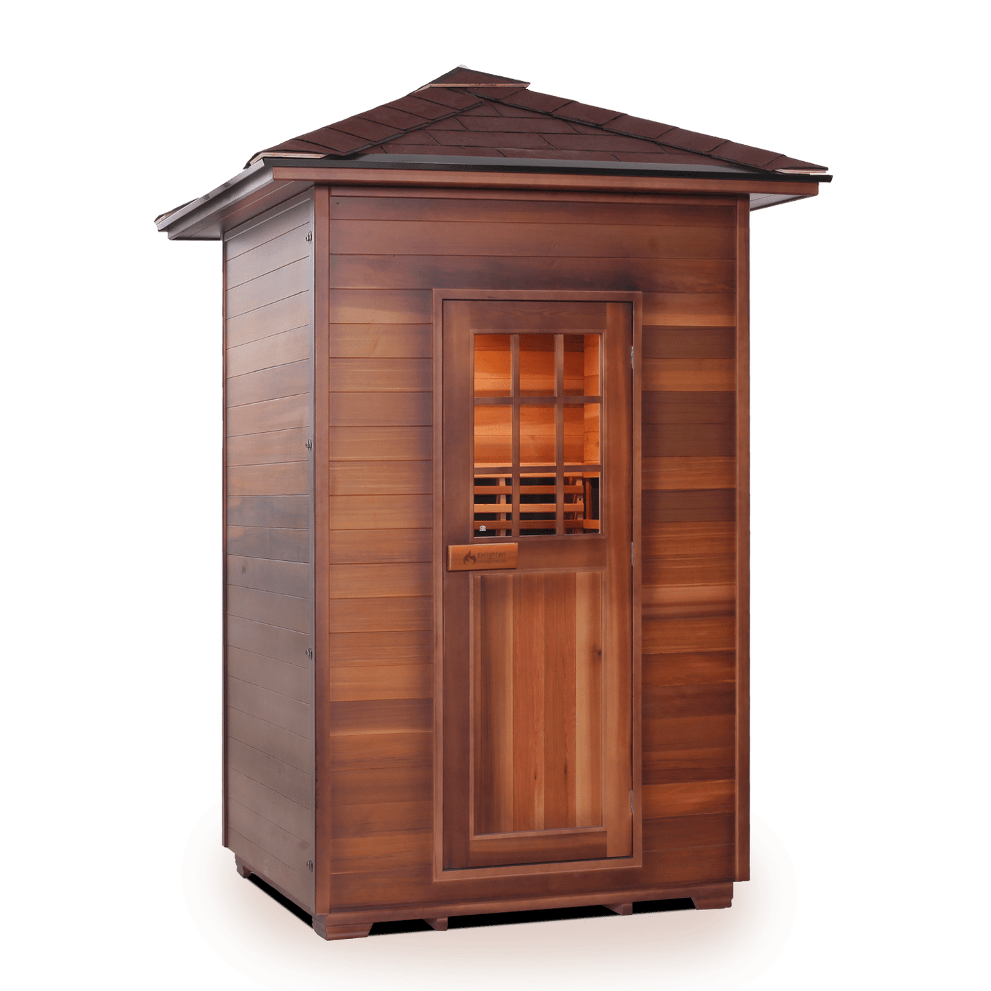 Enlighten Sauna Infrared Sauna Enlighten Sauna - SIERRA 2 Full Spectrum Infrared Indoor or Outdoor Sauna