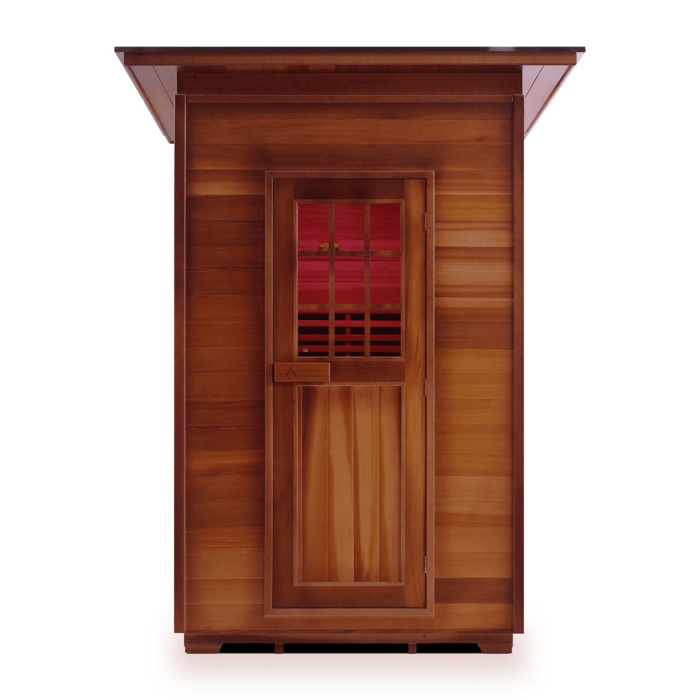 Enlighten Sauna Infrared Sauna Enlighten Sauna - SIERRA 2 Full Spectrum Infrared Indoor or Outdoor Sauna