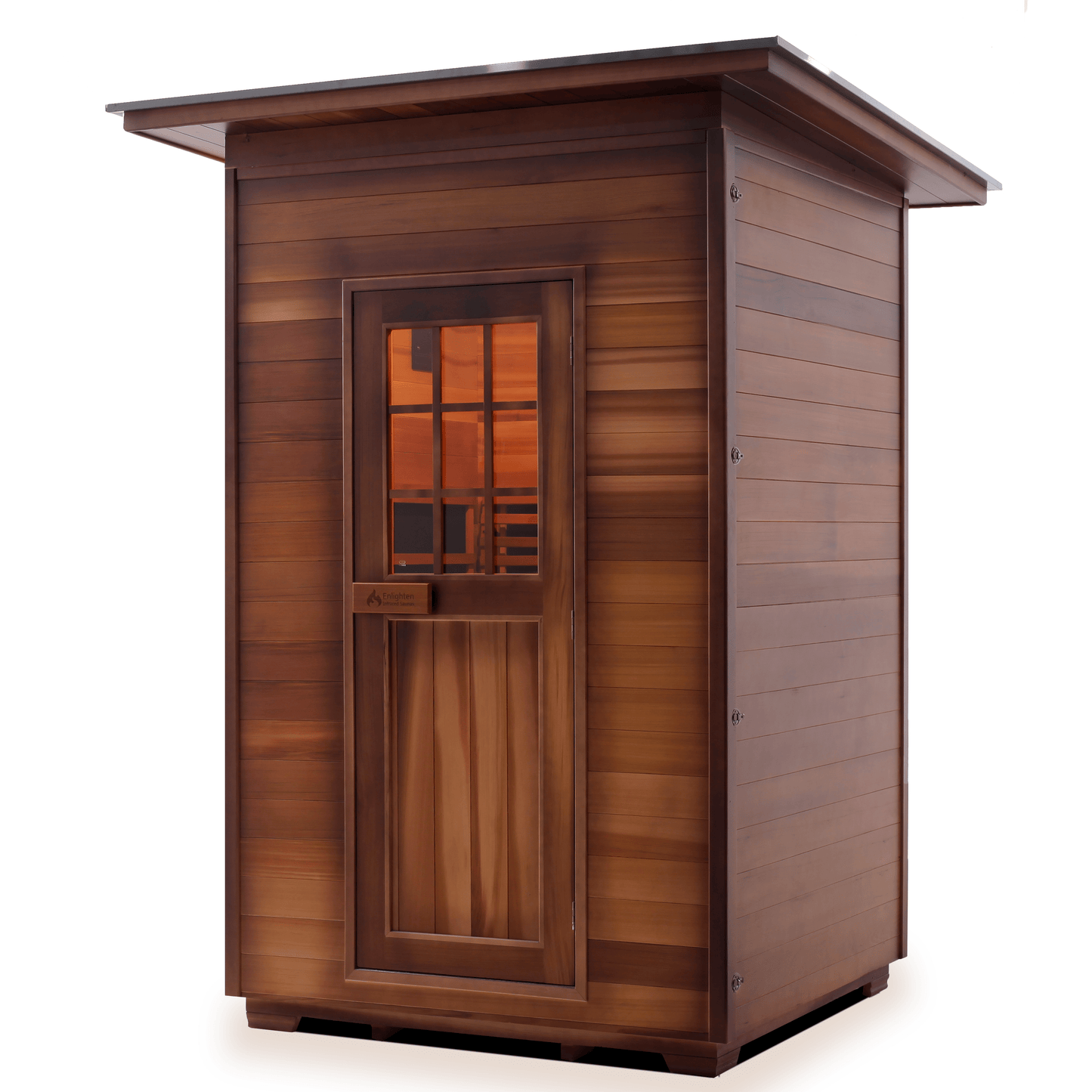 Enlighten Sauna Infrared Sauna Enlighten Sauna - SIERRA 2 Full Spectrum Infrared Indoor or Outdoor Sauna