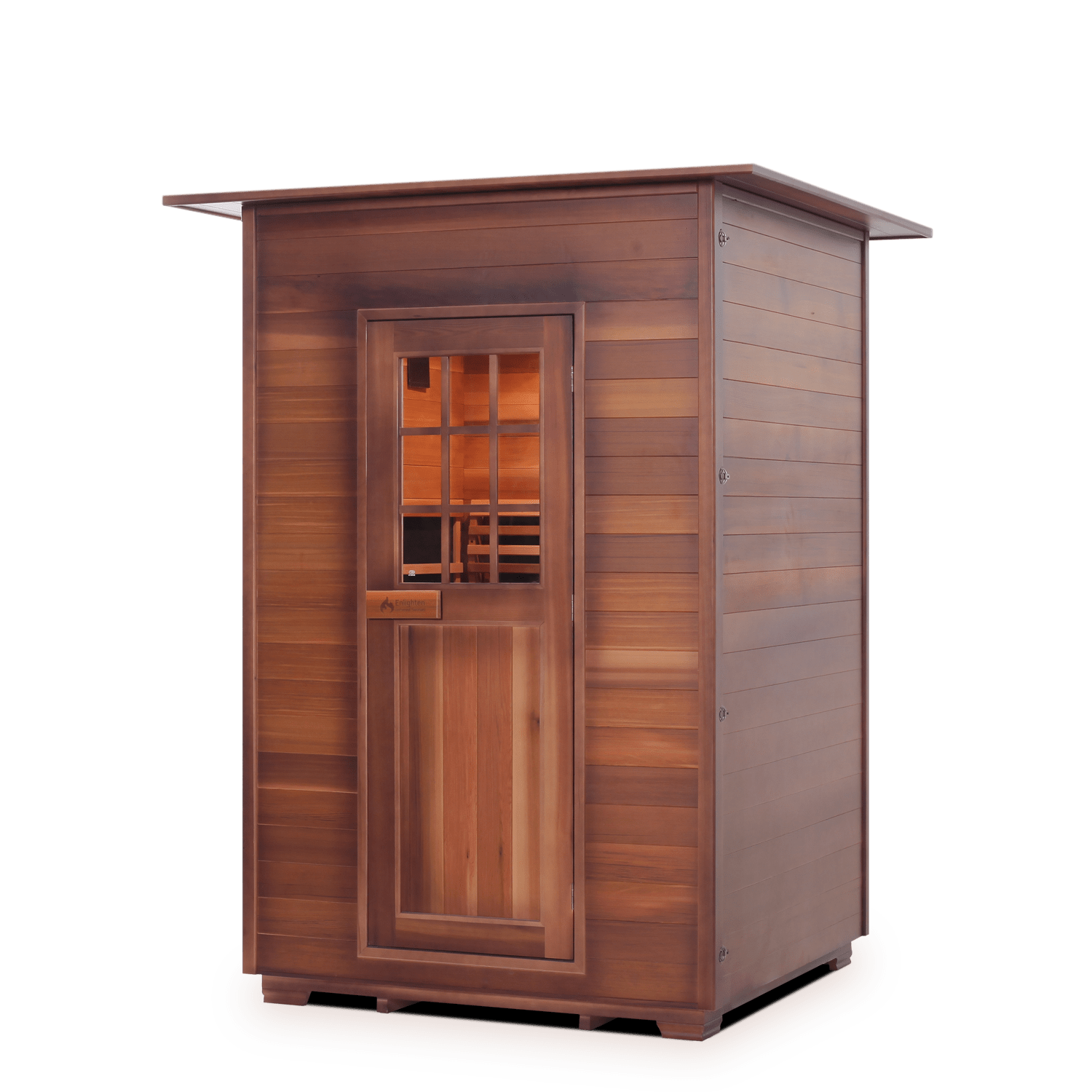 Enlighten Sauna Infrared Sauna Enlighten Sauna - SIERRA 2 Full Spectrum Infrared Indoor or Outdoor Sauna