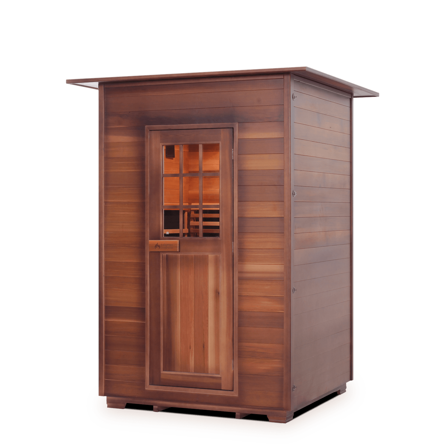 Enlighten Sauna Infrared Sauna Enlighten Sauna - SIERRA 2 Full Spectrum Infrared Indoor or Outdoor Sauna