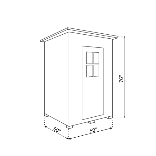 Enlighten Sauna Infrared Sauna Enlighten Sauna - SIERRA 2 Full Spectrum Infrared Indoor or Outdoor Sauna