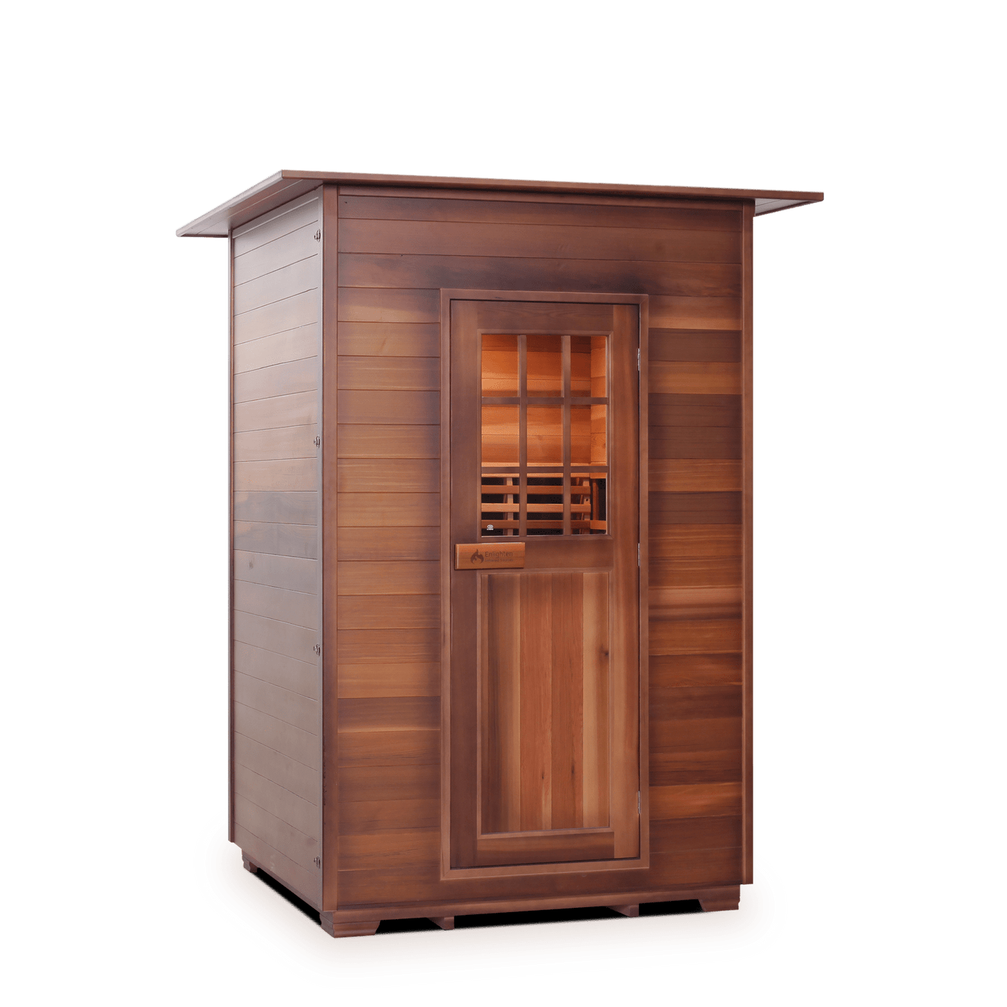 Enlighten Sauna Infrared Sauna Enlighten Sauna - SIERRA 2 Full Spectrum Infrared Indoor or Outdoor Sauna