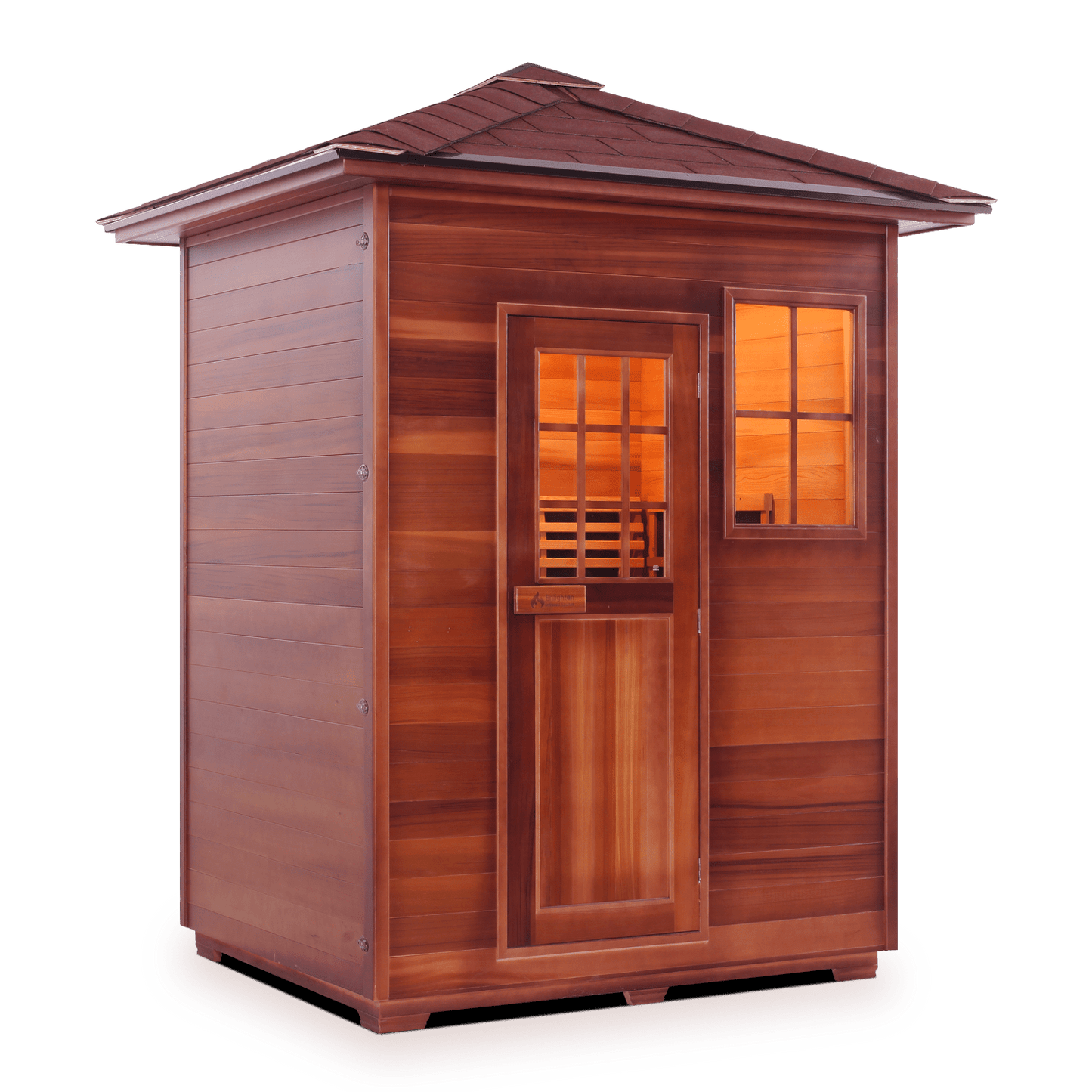 Enlighten Sauna Infrared Sauna Enlighten Sauna - SIERRA 3 Full Spectrum Infrared Indoor or Outdoor Sauna