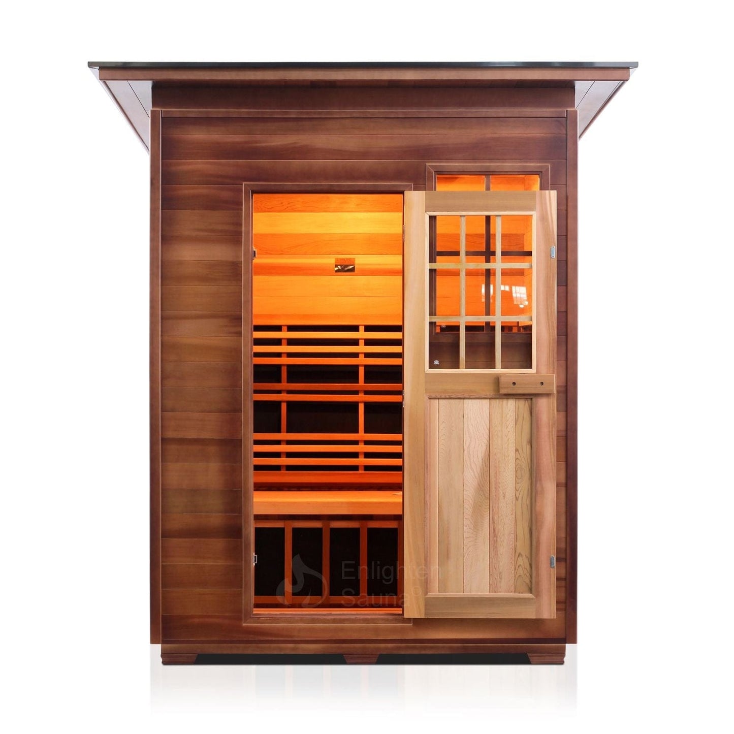 Enlighten Sauna Infrared Sauna Enlighten Sauna - SIERRA 3 Full Spectrum Infrared Indoor or Outdoor Sauna