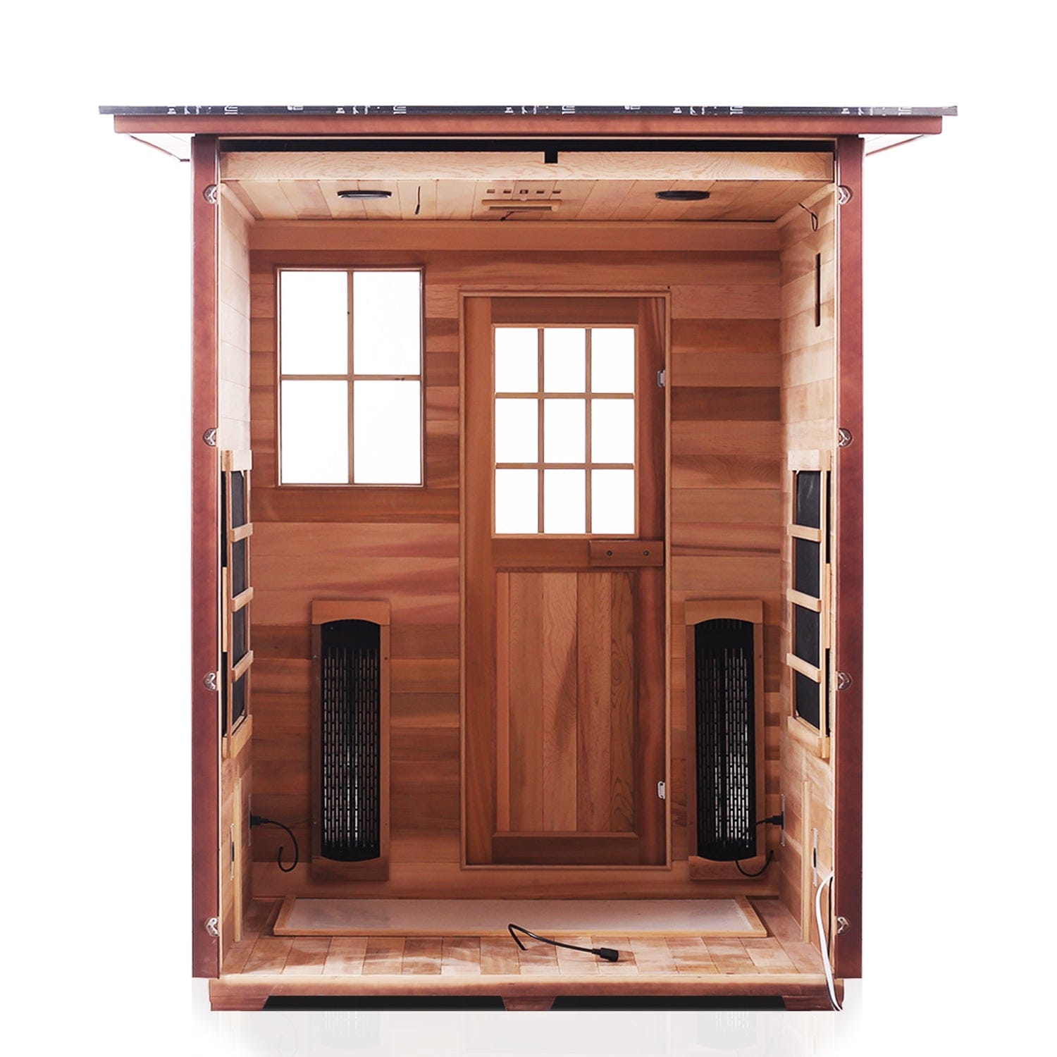 Enlighten Sauna Infrared Sauna Enlighten Sauna - SIERRA 4 Full Spectrum Infrared Indoor/Outdoor/Corner Sauna