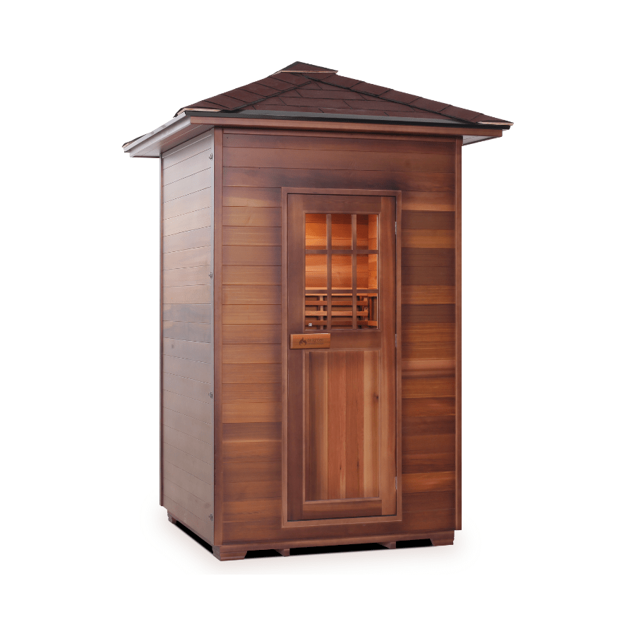 Enlighten Sauna Traditional Sauna Enlighten Sauna - MoonLight 2 Dry Traditional Indoor or Outdoor Sauna