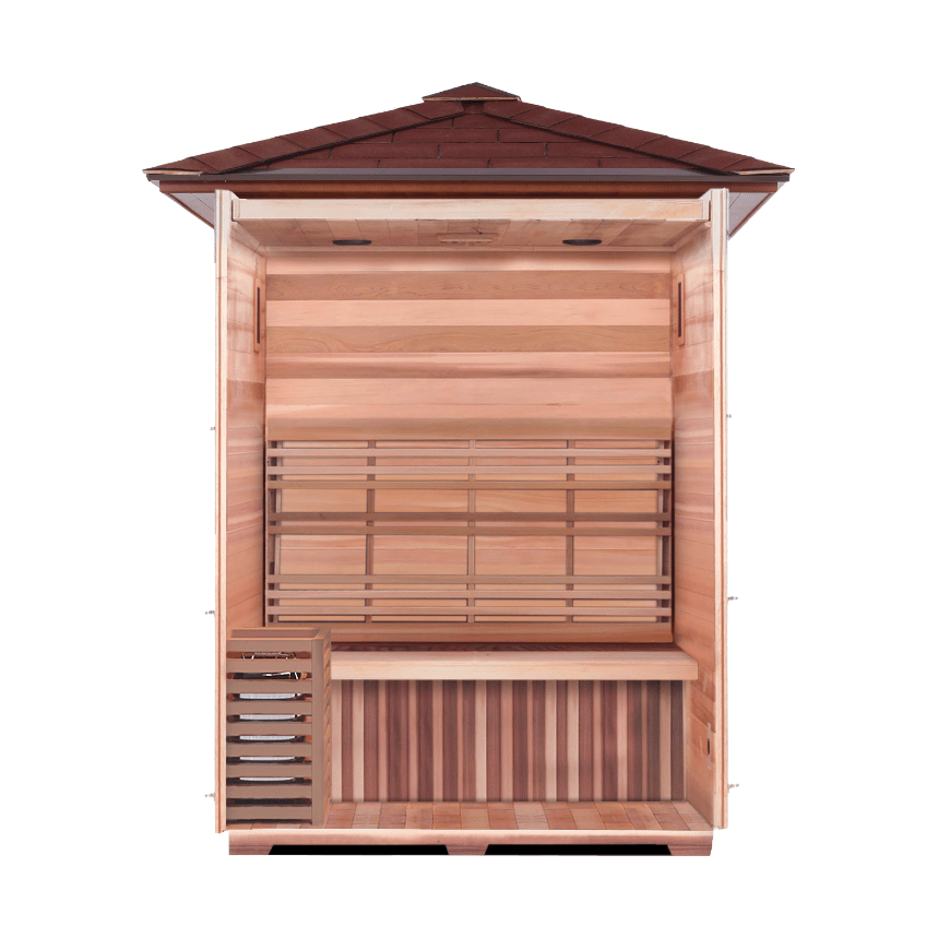 Enlighten Sauna Traditional Sauna Enlighten Sauna - MoonLight 3 Dry Traditional Indoor or Outdoor Sauna