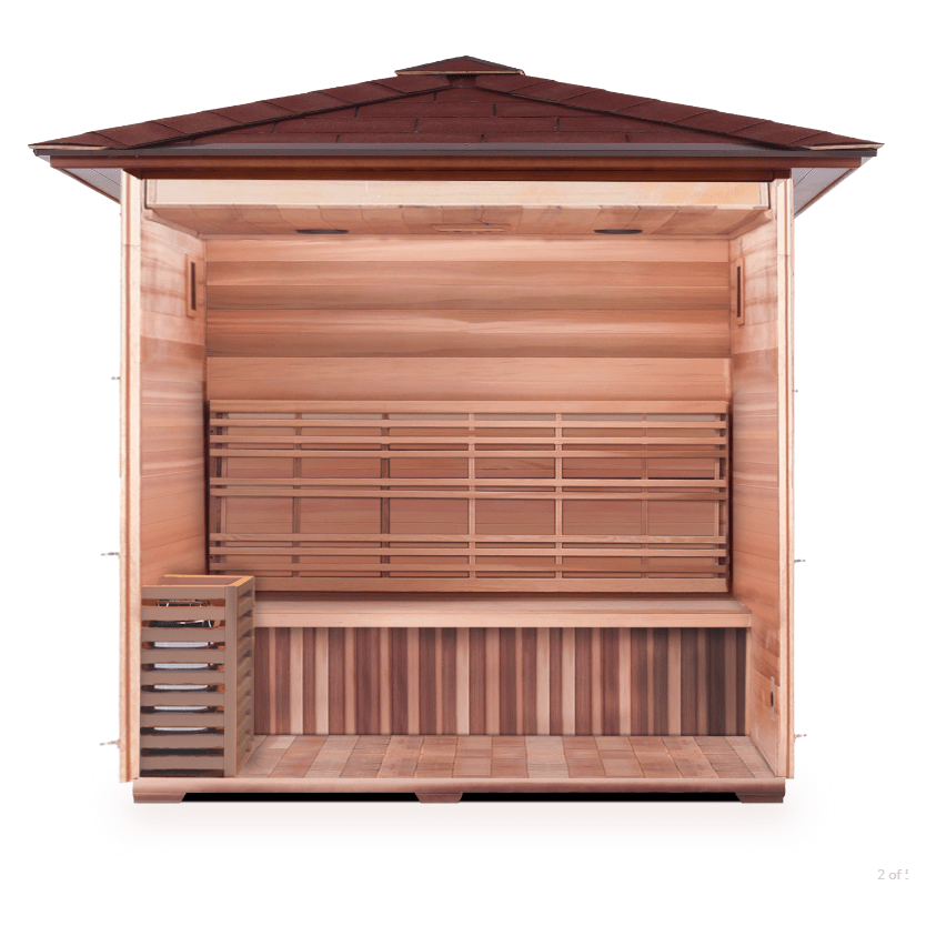 Enlighten Sauna Traditional Sauna Enlighten Sauna - MoonLight 4 Dry Traditional Indoor/Outdoor/Corner Sauna