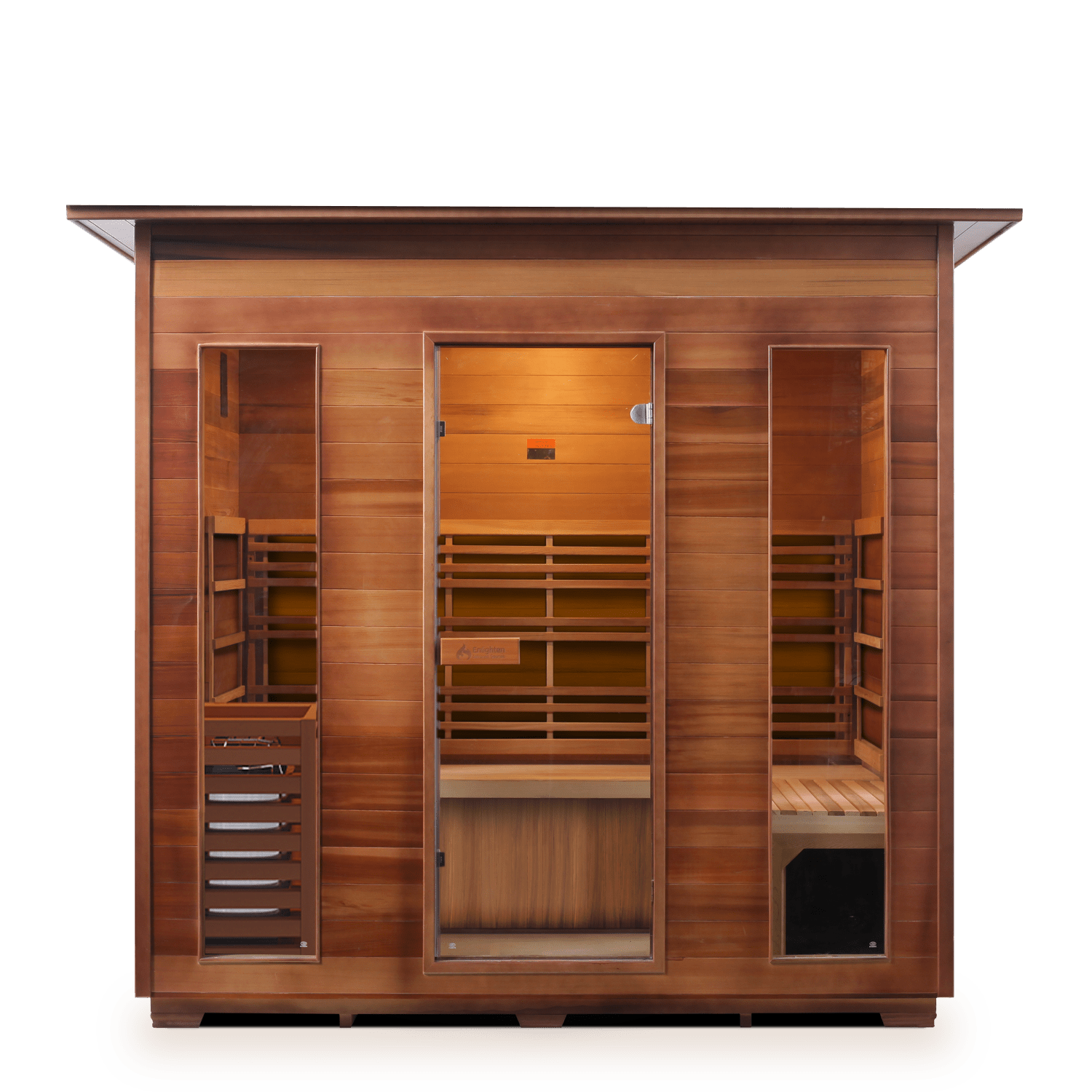 Enlighten Sauna Traditional Sauna Indoor Enlighten Sauna - SunRise 5 Dry Traditional Indoor or Outdoor Sauna