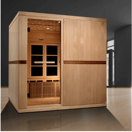 Golden Designs Sauna Golden Designs Catalonia 8 Person Ultra Low EMF FAR Infrared Sauna