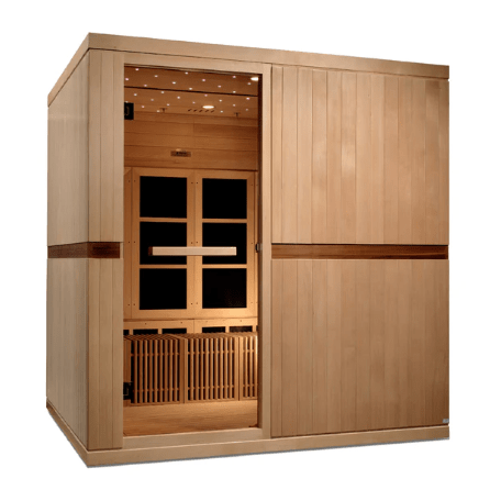 Golden Designs Sauna Golden Designs Catalonia 8 Person Ultra Low EMF FAR Infrared Sauna