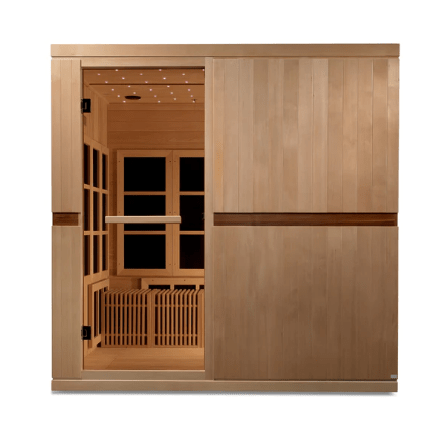 Golden Designs Sauna Golden Designs Catalonia 8 Person Ultra Low EMF FAR Infrared Sauna