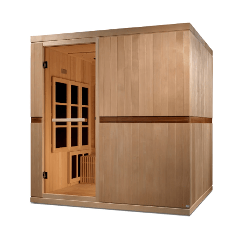 Golden Designs Sauna Golden Designs Catalonia 8 Person Ultra Low EMF FAR Infrared Sauna