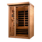 Golden Designs Sauna Golden Designs Dynamic Llumeneres 2-person Ultra Low EMF FAR Infrared Sauna - Canadian Hemlock