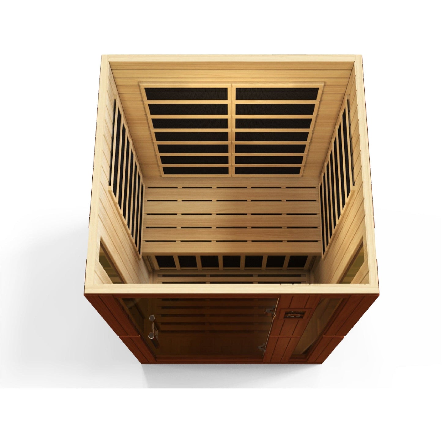 Golden Designs Sauna Golden Designs Dynamic Low EMF Far Infrared 2 Person Sauna, Vittoria Edition