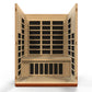 Golden Designs Sauna Golden Designs Dynamic Low EMF Far Infrared 3 Person Sauna, Bellagio Edition