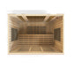 Golden Designs Sauna Golden Designs Dynamic Low EMF Far Infrared 4 Person Sauna, Bergamo Edition