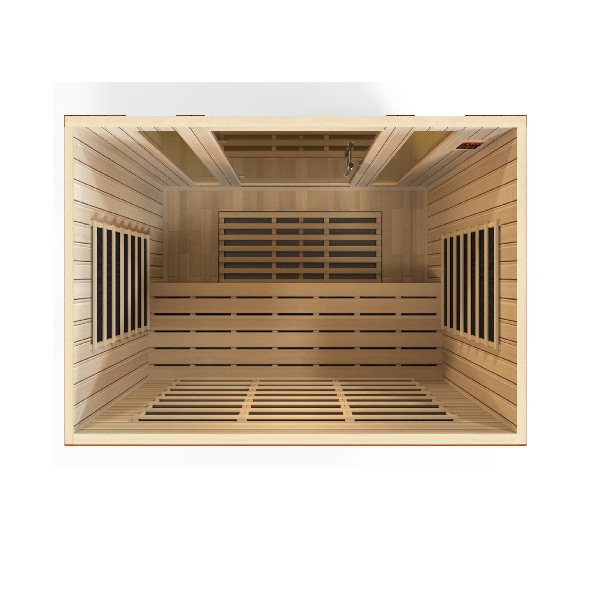 Golden Designs Sauna Golden Designs Dynamic Low EMF Far Infrared 4 Person Sauna, Bergamo Edition