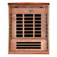 Golden Designs Sauna Golden Designs Dynamic Lugano 3-person Low EMF (Under 8MG) FAR Infrared Sauna (Canadian Hemlock)