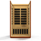 Golden Designs Sauna Golden Designs Dynamic San Marino 2-person Low EMF (Under 8MG) FAR Infrared Sauna (Canadian Hemlock)