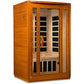 Golden Designs Sauna Golden Designs Dynamic San Marino Elite 2-person Ultra Low EMF FAR Infrared Sauna - Canadian Hemlock