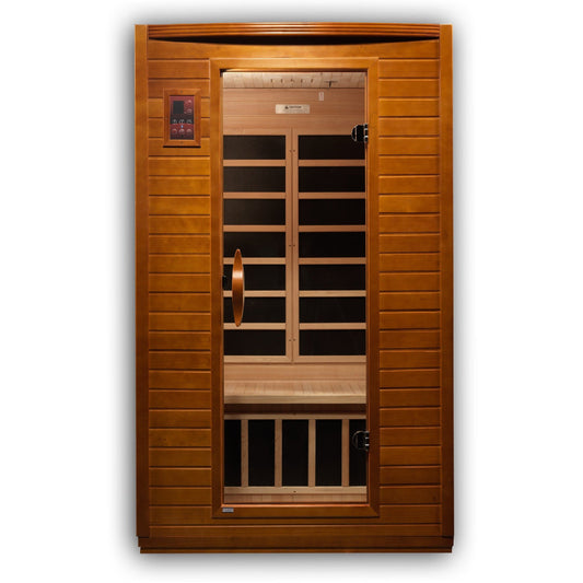 Golden Designs Sauna Golden Designs Dynamic Versailles 2-person Low EMF (Under 8MG) FAR Infrared Sauna (Canadian Hemlock)