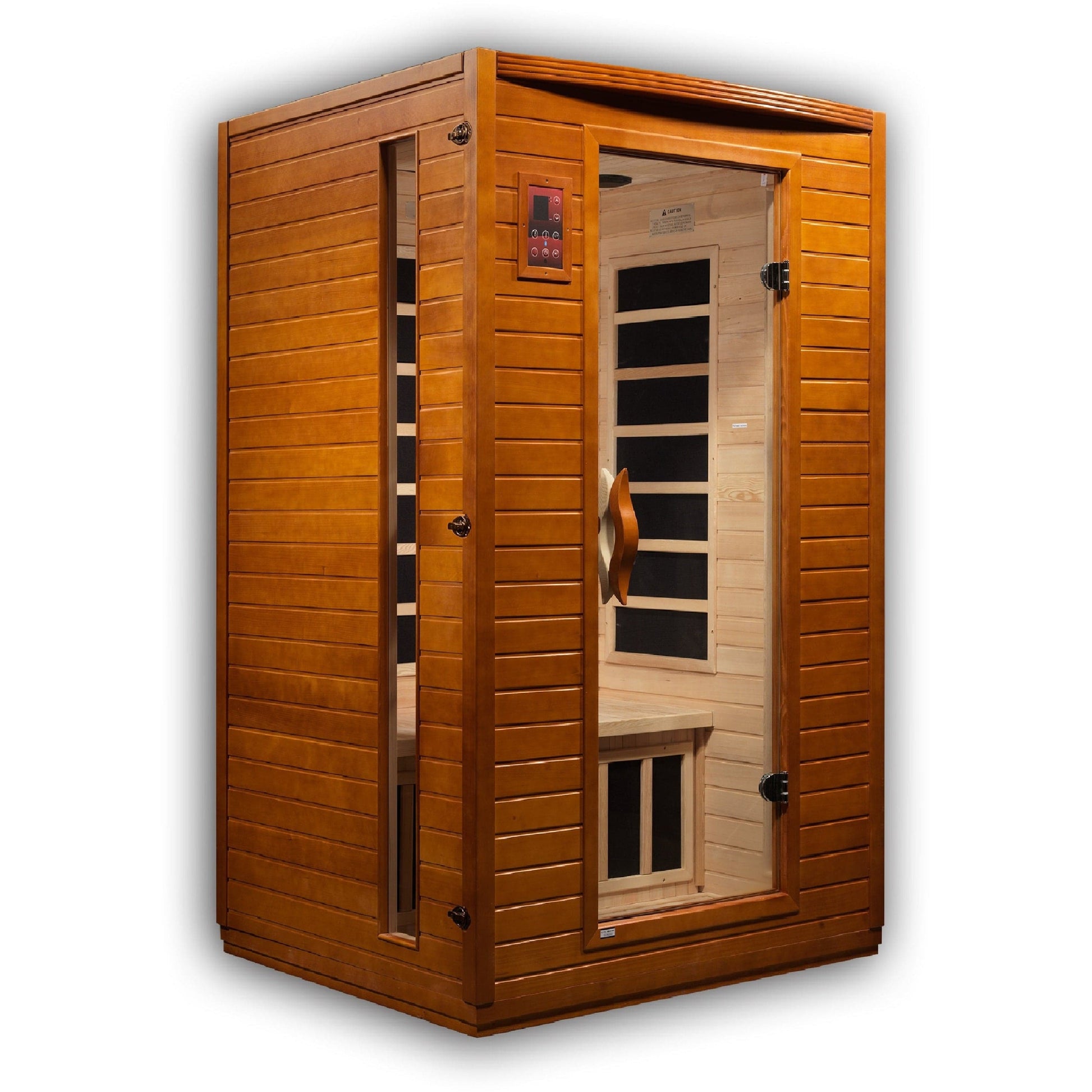 Golden Designs Sauna Golden Designs Dynamic Versailles 2-person Low EMF (Under 8MG) FAR Infrared Sauna (Canadian Hemlock)