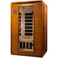 Golden Designs Sauna Golden Designs Dynamic Versailles 2-person Low EMF (Under 8MG) FAR Infrared Sauna (Canadian Hemlock)