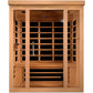 Golden Designs Sauna Golden Designs Dynamic Vila 3-person Ultra Low EMF FAR Infrared Sauna - Canadian Hemlock