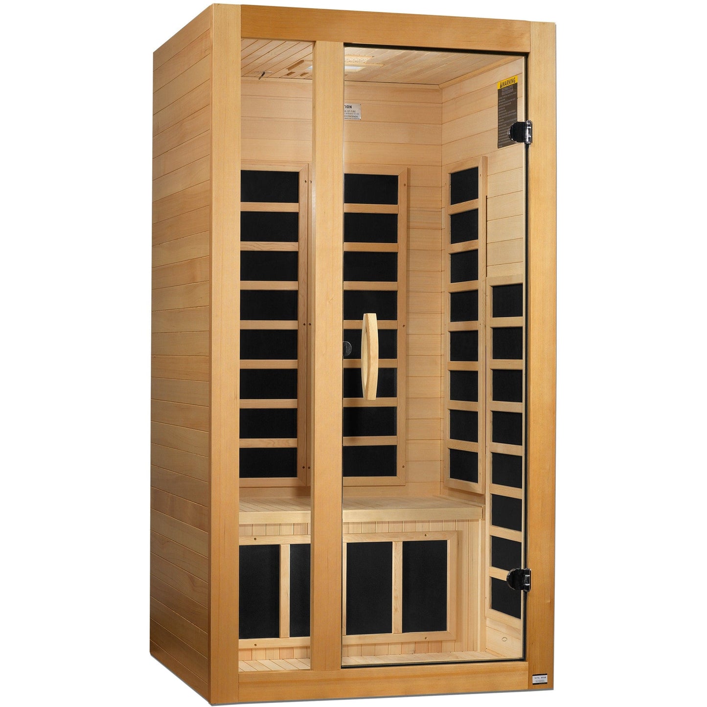 Golden Designs Sauna Golden Designs Gracia - 1-2 Person Low EMF FAR Infrared Sauna