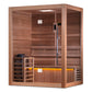 Golden Designs Sauna Golden Designs "Hanko Edition" 2-3 Person Traditional Steam Sauna - Canadian Red Cedar Interior