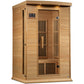 Golden Designs Sauna Golden Designs Maxxus 2-Person Hemlock Near Zero EMF FAR IR Sauna (Canadian Hemlock)