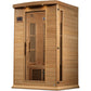 Golden Designs Sauna Golden Designs Maxxus 2-Person Hemlock Near Zero EMF FAR IR Sauna (Canadian Hemlock)