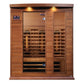 Golden Designs Sauna Golden Designs Maxxus 3 Person Red Cedar Full Spectrum Near Zero EMF FAR IR Sauna